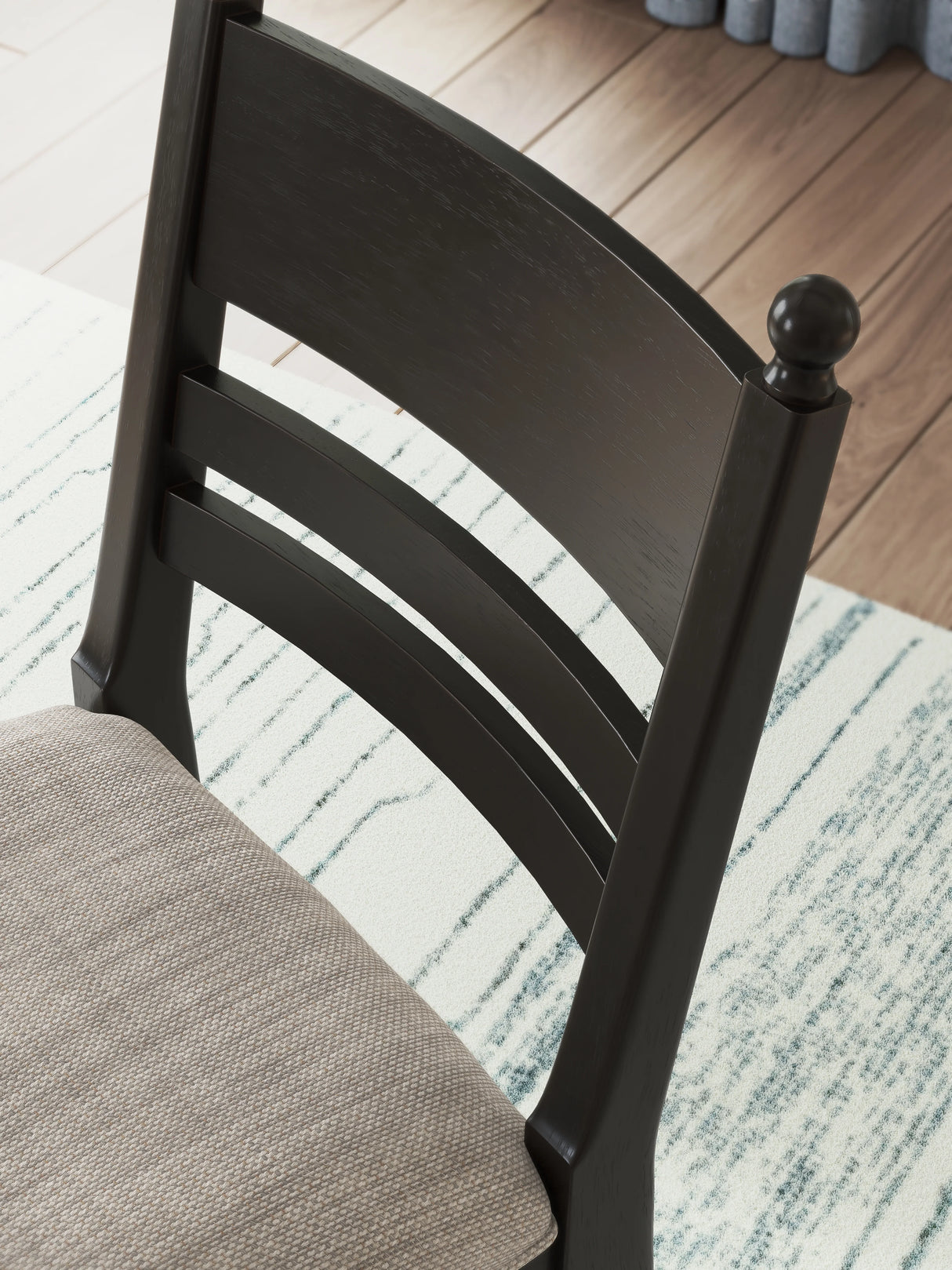 Greddinton Brown Counter Height Dining Table and 6 Barstools by Ashley at Eve Furniture