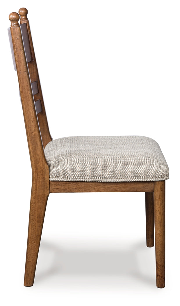 Greddinton Brown Dining Chair, Set of 2 by ASHLEY FURNITURE at Eve Furniture