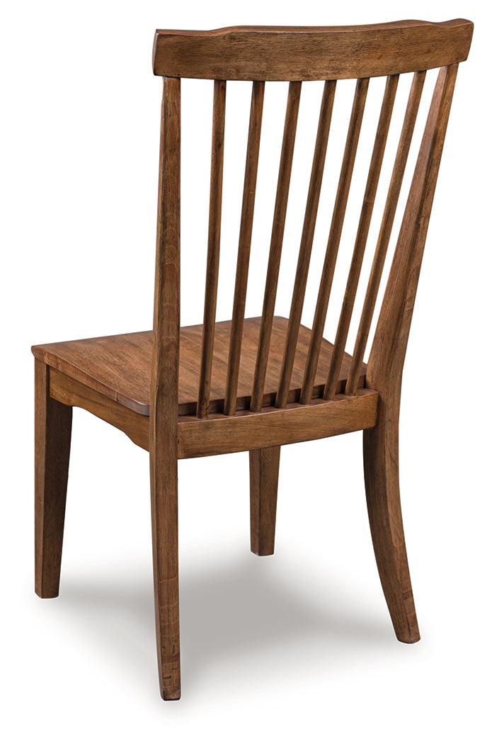 Greddinton Brown Dining Chair, Set of 2 by ASHLEY FURNITURE at Eve Furniture