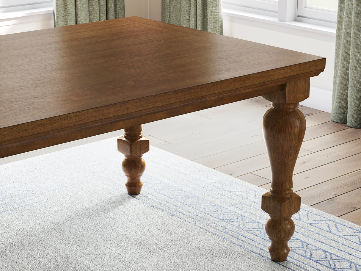 Greddinton Brown Dining Table and 4 Chairs by Ashley at Eve Furniture