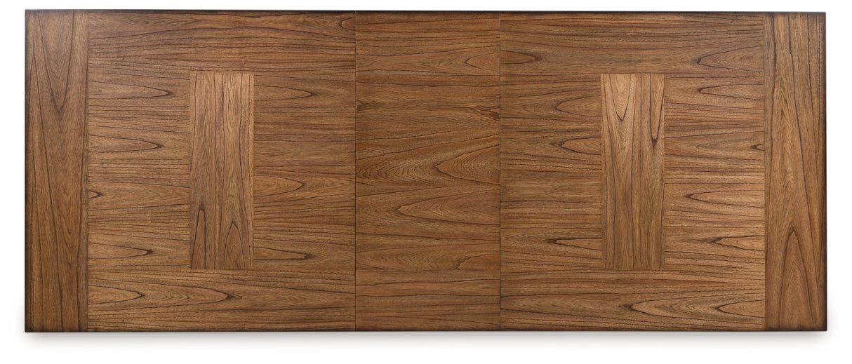 Greddinton Brown/Black Dining Extension Table by Ashley at Eve Furniture