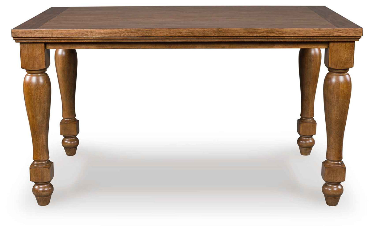 Greddinton Brown/White Counter Height Set by Ashley at Eve Furniture