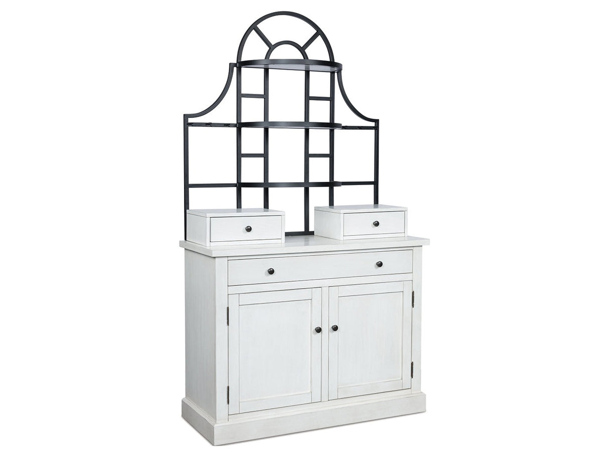 Greddinton White Baker's Rack by Ashley at Eve Furniture