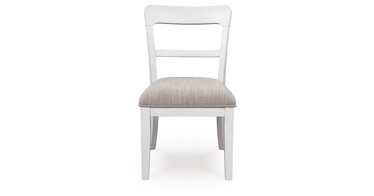 Greddinton White Dining Chair, Set of 2 by Ashley at Eve Furniture