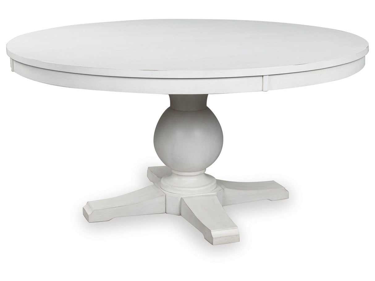 Greddinton White Dining Table by Ashley at Eve Furniture