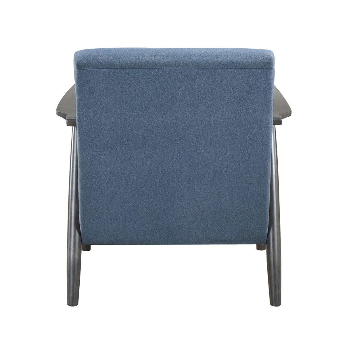 Greeley Blue Velvet Accent Chair by Homelegance at Eve Furniture