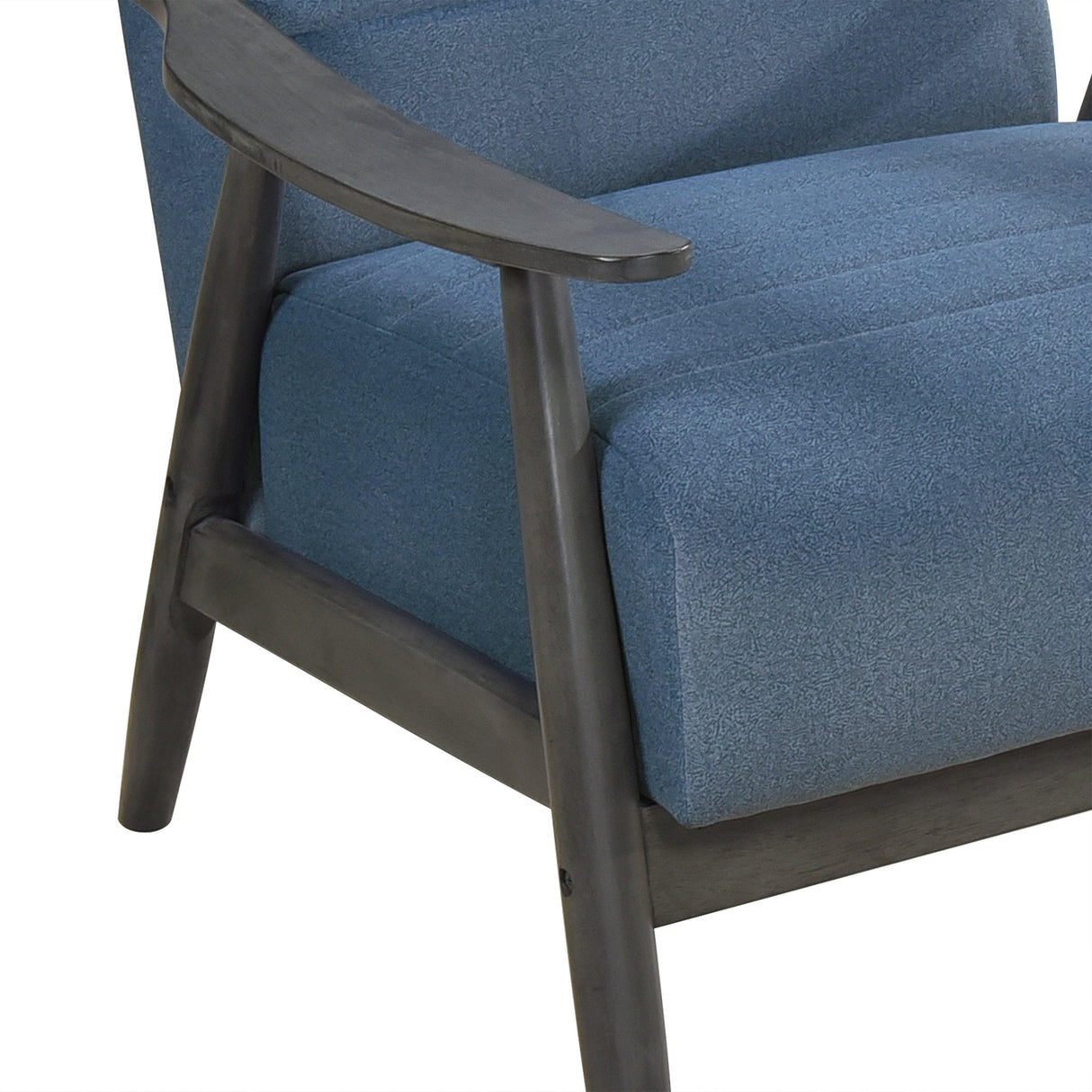 Greeley Blue Velvet Accent Chair by Homelegance at Eve Furniture