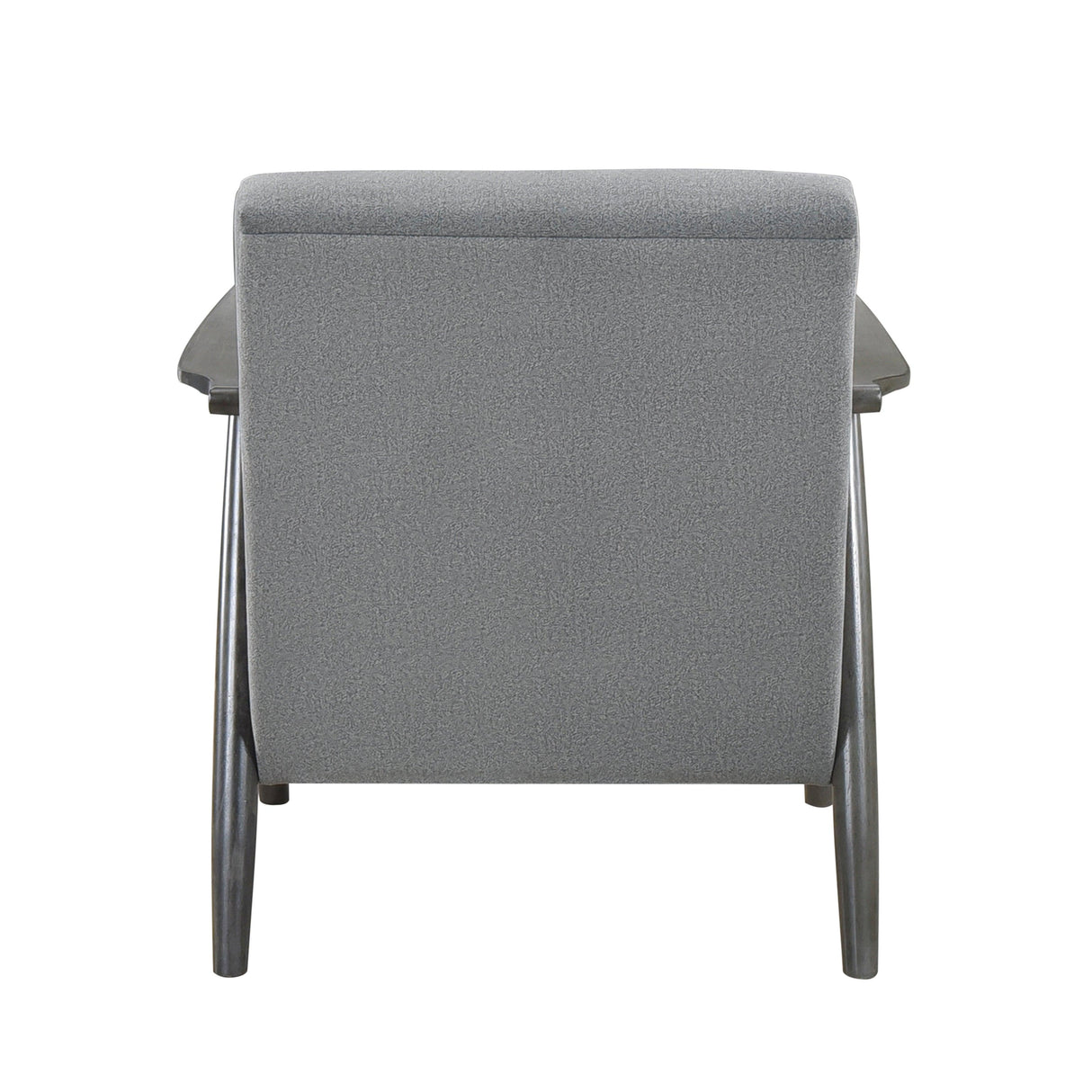 Greeley Gray Velvet Accent Chair by Homelegance at Eve Furniture