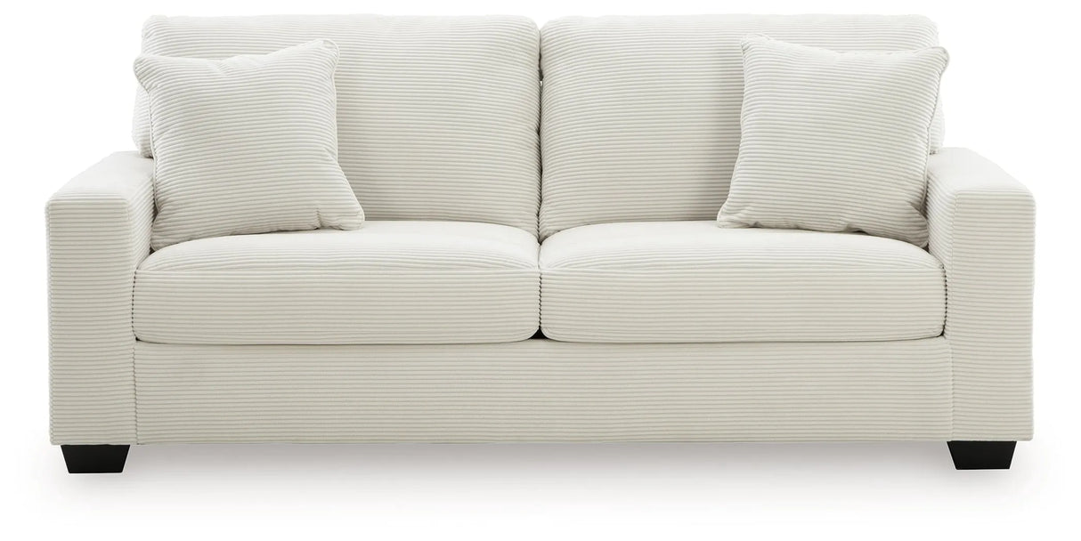 Greenbriar Ivory Sofa and Loveseat by Ashley at Eve Furniture