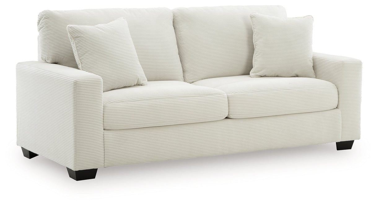 Greenbriar Ivory Sofa by Ashley at Eve Furniture