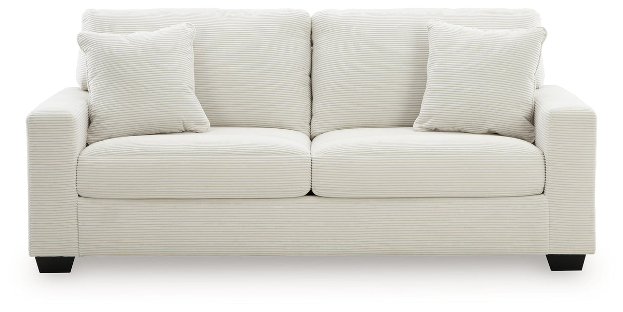Greenbriar Ivory Sofa by Ashley at Eve Furniture