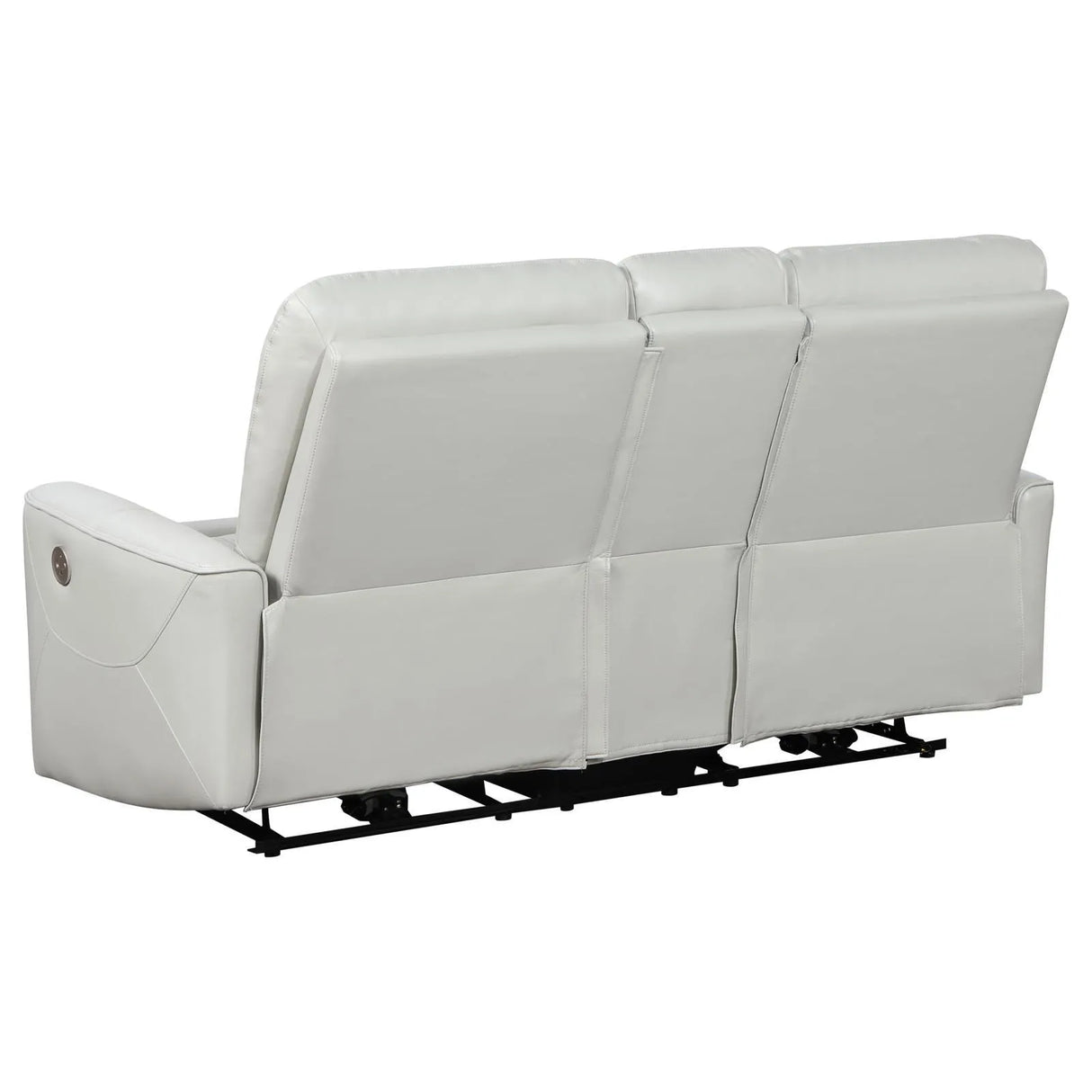 Greenfield Dove Grey 2-Piece Power Reclining Sofa Set by Coaster at Eve Furniture