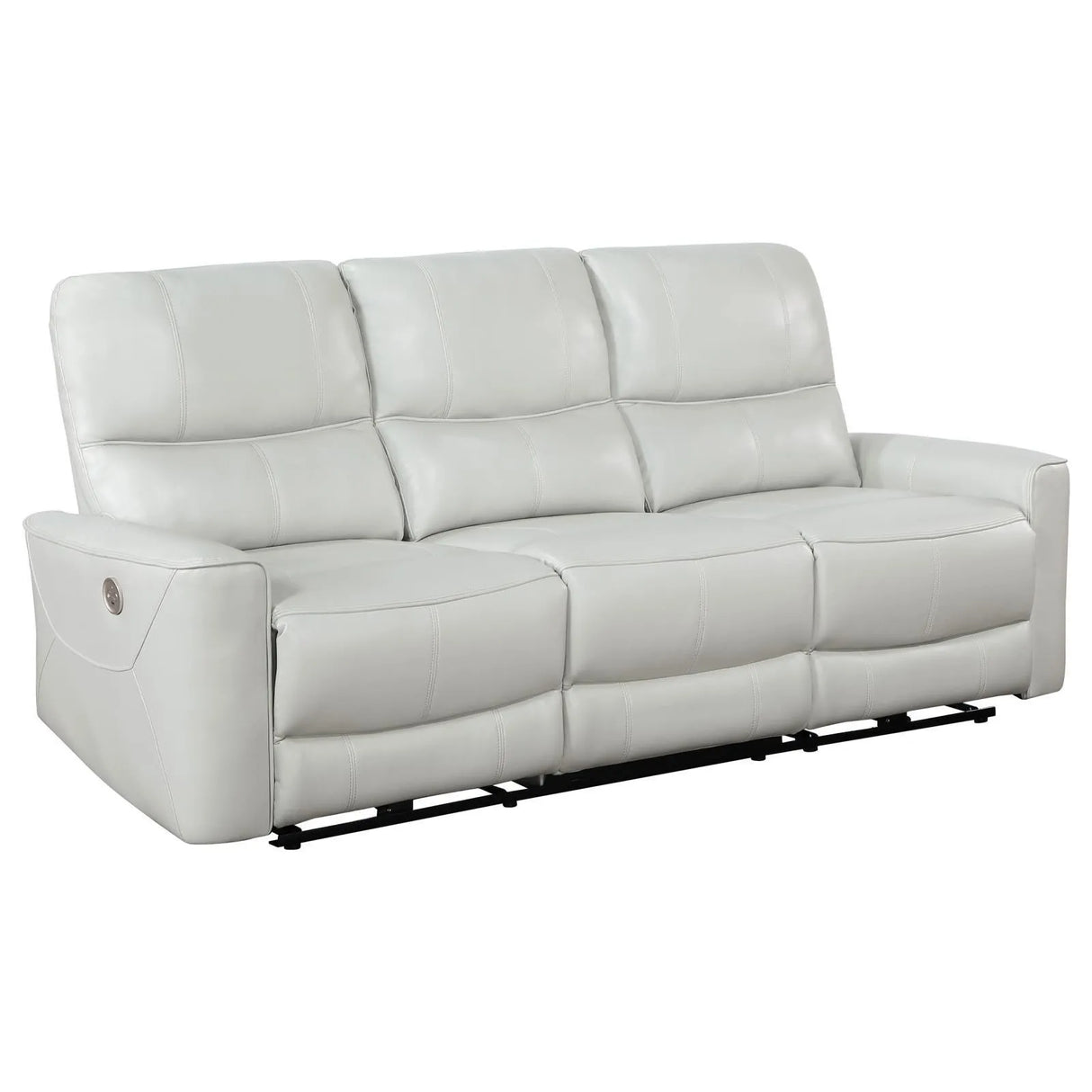 Greenfield Dove Grey 3-Piece Power Reclining Sofa Set by Coaster at Eve Furniture