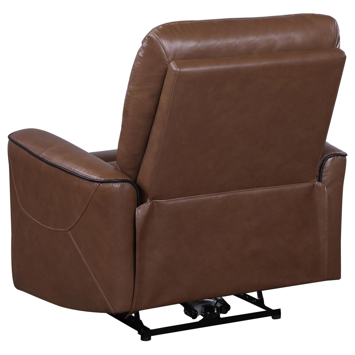 Greenfield Saddle Brown 3-Piece Upholstered Power Reclining Set by Coaster at Eve Furniture