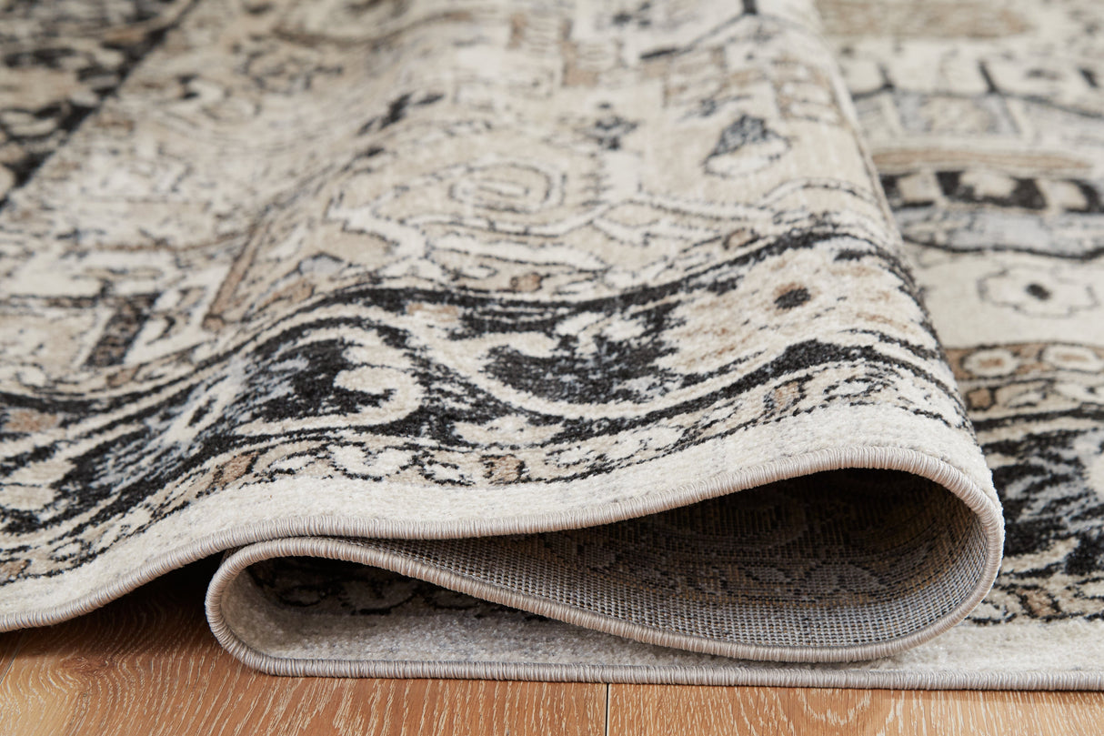Gregmoore Multi 5'2" x 6'10" Rug by ASHLEY FURNITURE at Eve Furniture