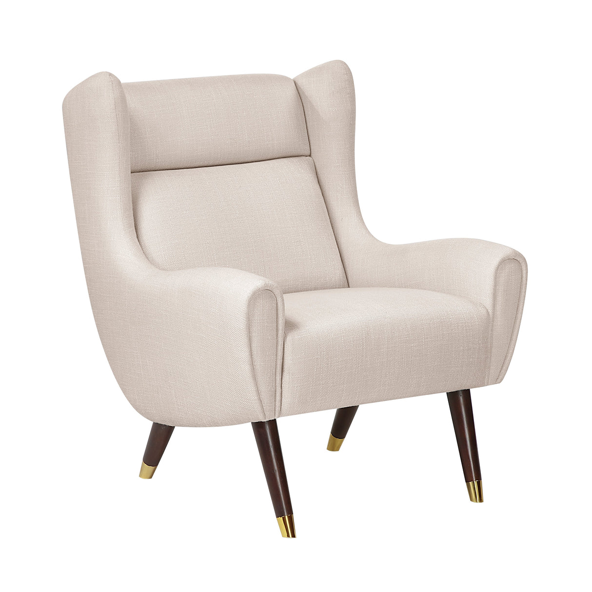 Greta Beige Accent Chair by Homelegance at Eve Furniture