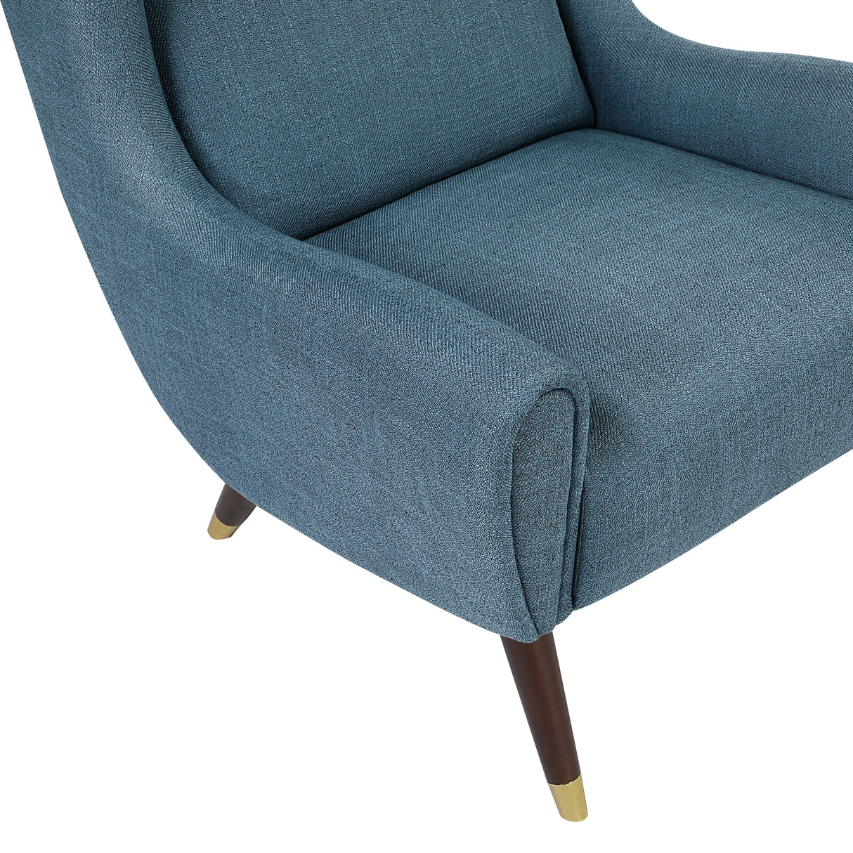 Greta Blue Accent Chair by Homelegance at Eve Furniture