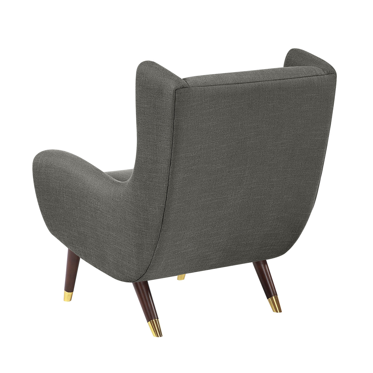 Greta Dark Gray Accent Chair by Homelegance at Eve Furniture
