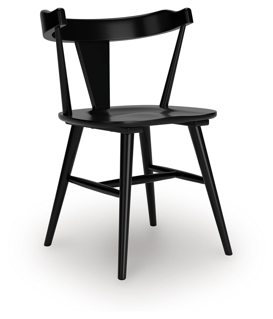 Gretlynn Black Dining Chair, Set of 2 by Ashley at Eve Furniture