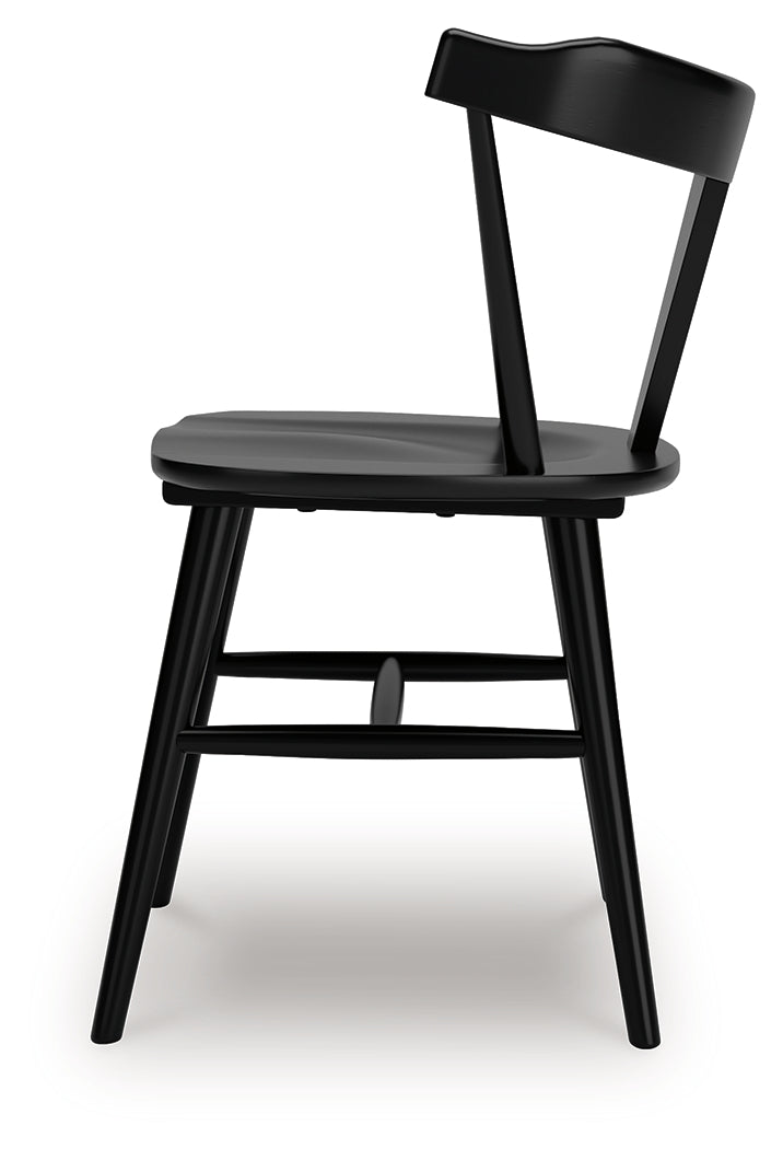 Gretlynn Black Dining Chair, Set of 2 by Ashley at Eve Furniture