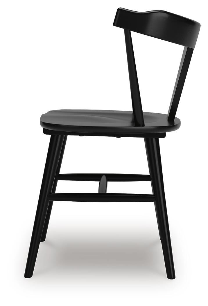 Gretlynn Black Dining Chair, Set of 2 by Ashley at Eve Furniture