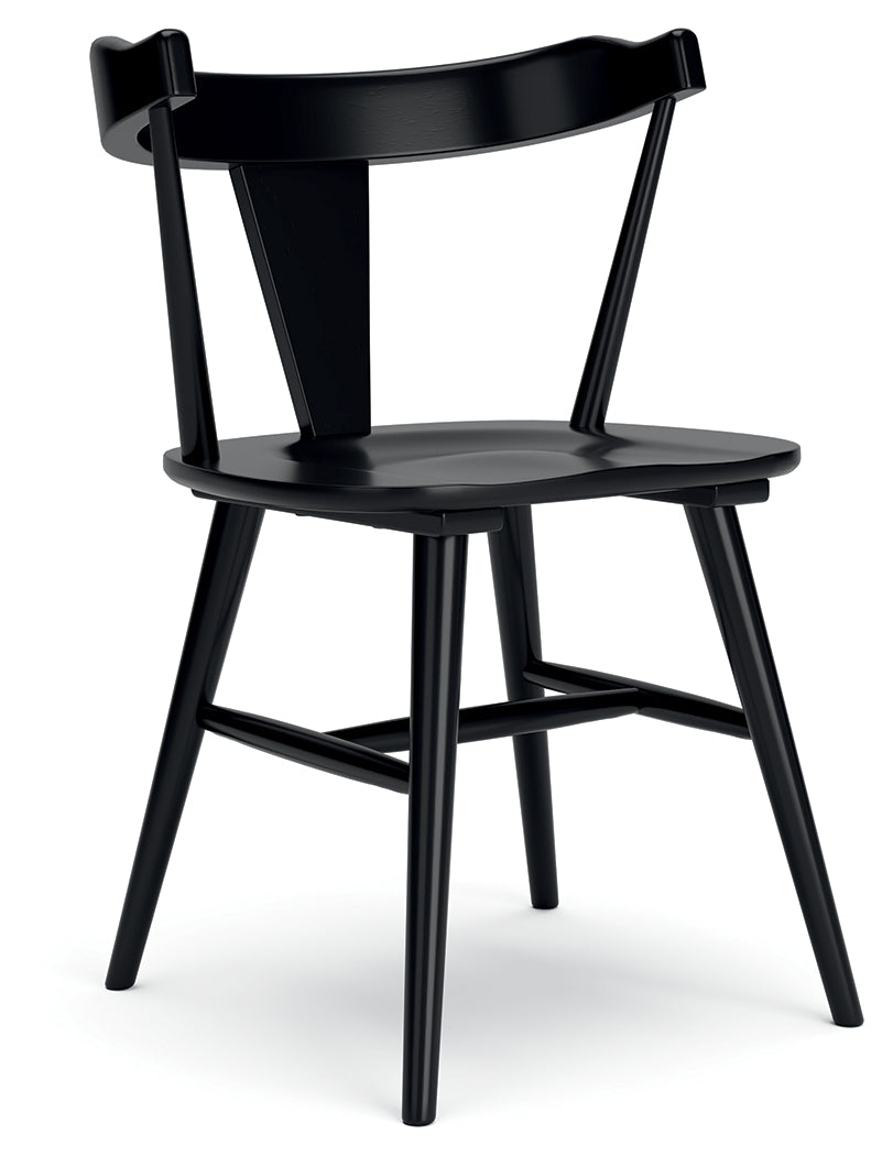Gretlynn Black Dining Chair, Set of 2 by Ashley at Eve Furniture