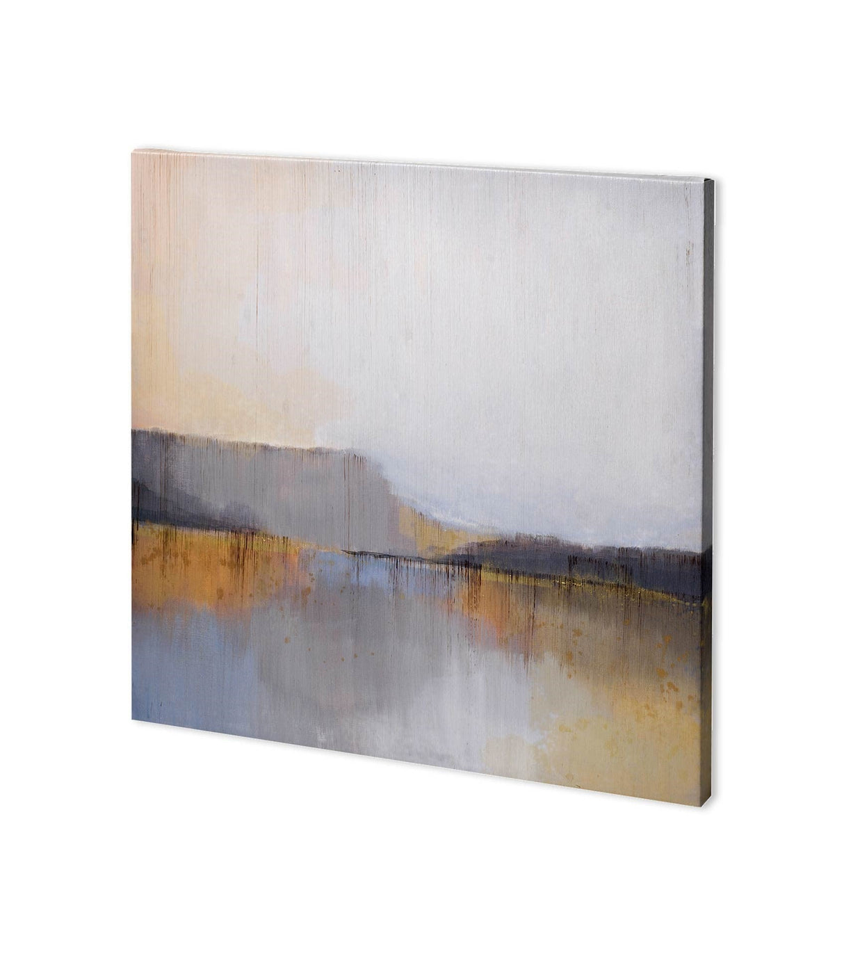 Grey Dunes I by Alison Jerry a Hand Embellished Textured Canvas by Mercana at Eve Furniture