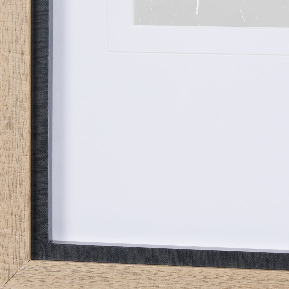 Grey Sky I by Mercana Studio a Hand Embellished Textured Framed Art Print Matted under Glass by Mercana at Eve Furniture