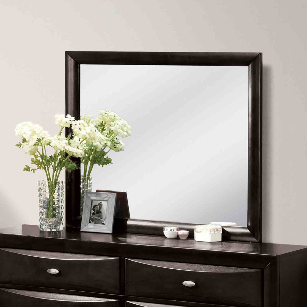 Zosimo Black 5-Piece Queen Bedroom Set by Furniture of America at Eve Furniture