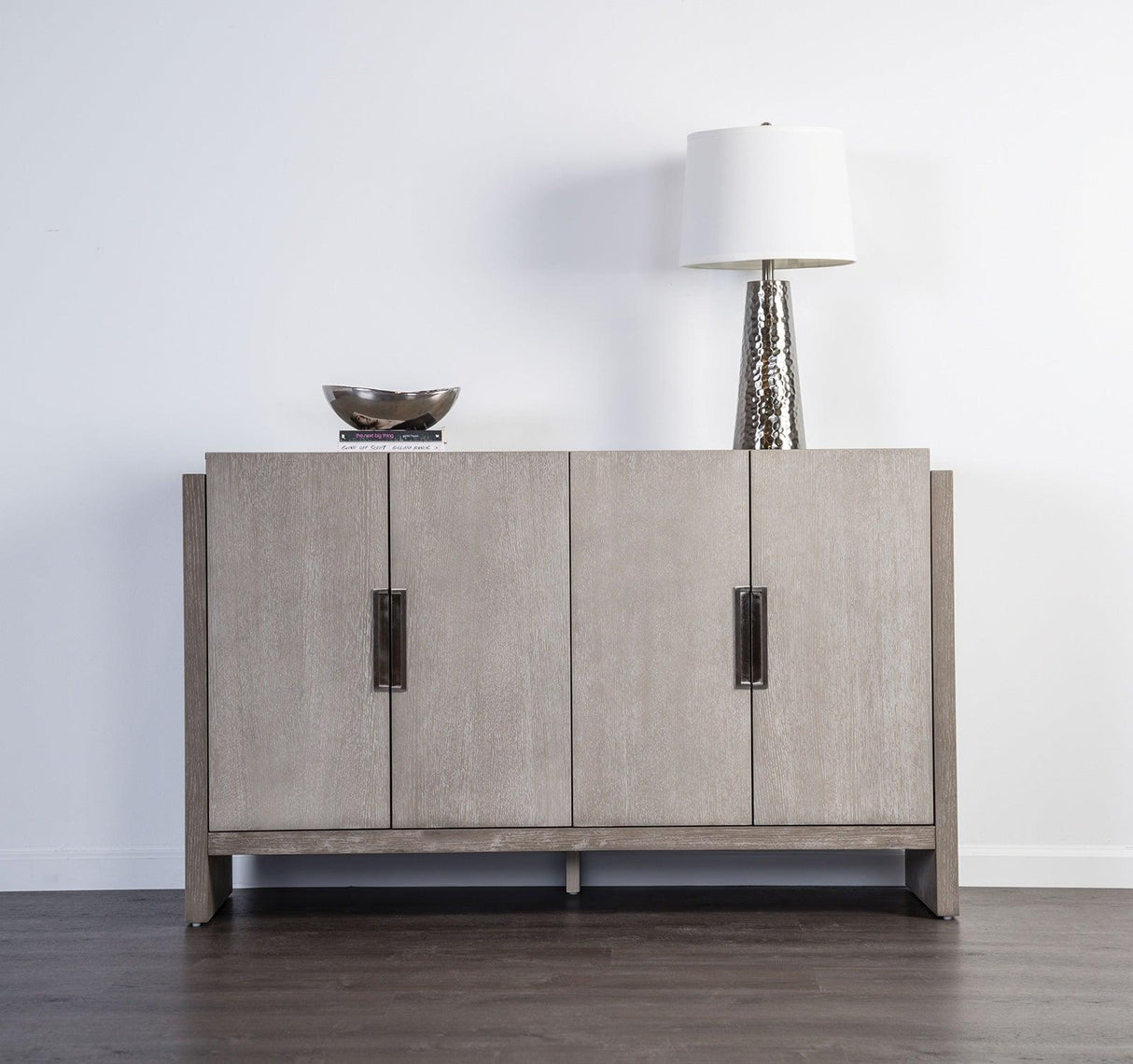 Gristalt Gray/Stone Gray Server by Furniture of America at Eve Furniture