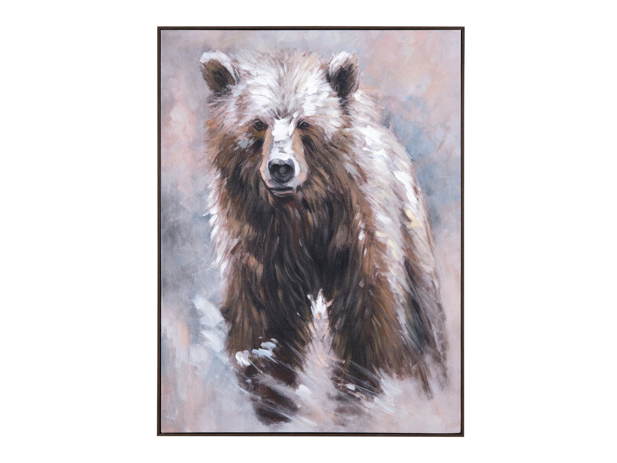 Grizzly Brown Canvas by Crestview at Eve Furniture