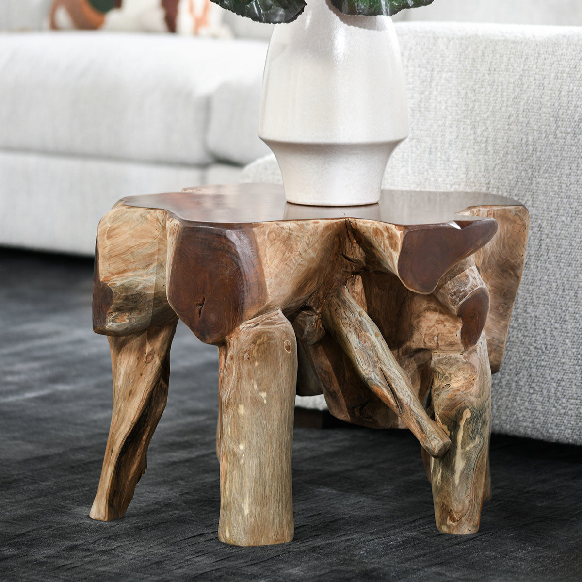 Groot End Table by Classic Home at Eve Furniture