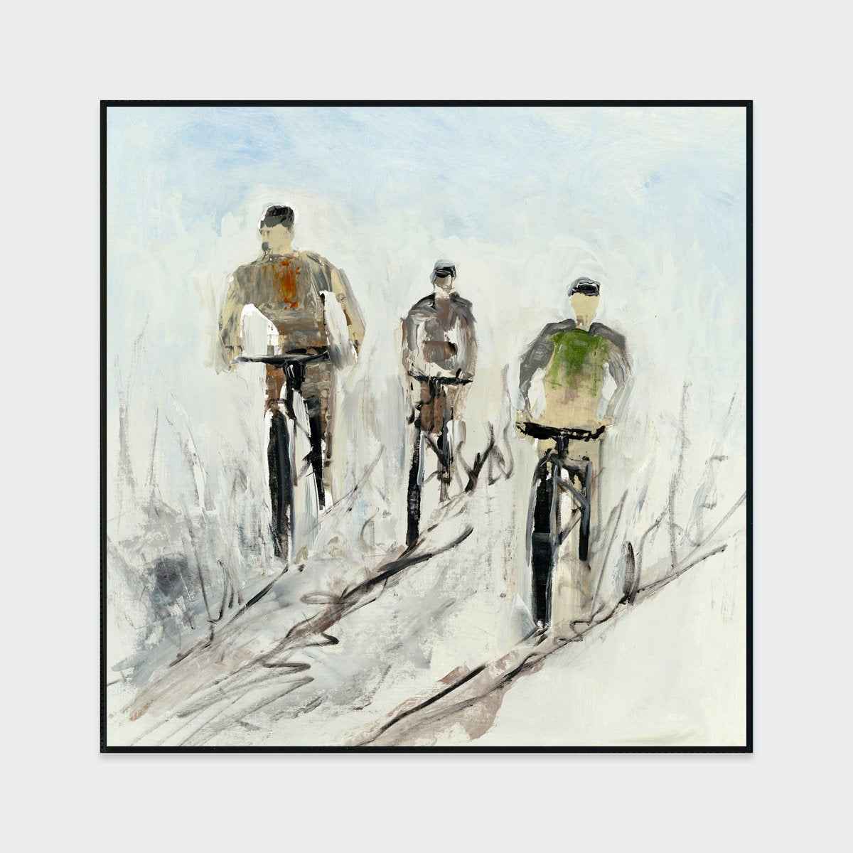 Group White Painting Art by Buddy Whitlock by Classic Home at Eve Furniture