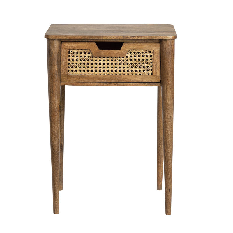 Guadalupe Brown/Tan Accent Table by Crestview at Eve Furniture