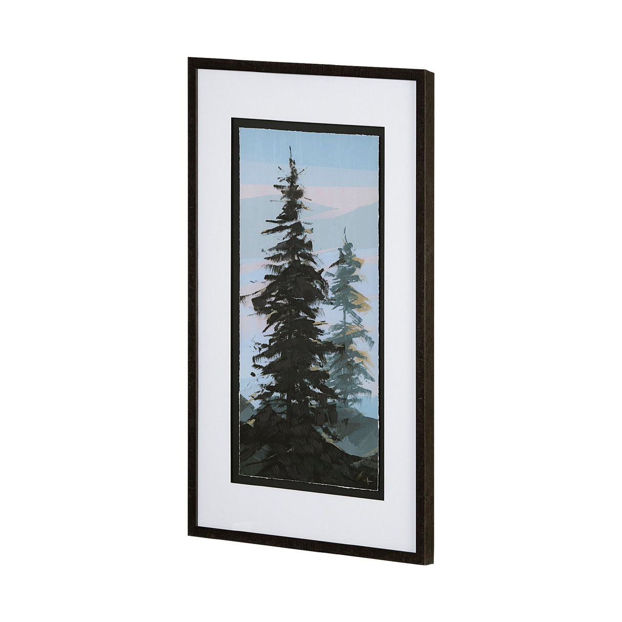 Guardian I by Jonathan Klassen a Hand Embellished Textured Framed Art Print Matted under Glass by Mercana at Eve Furniture