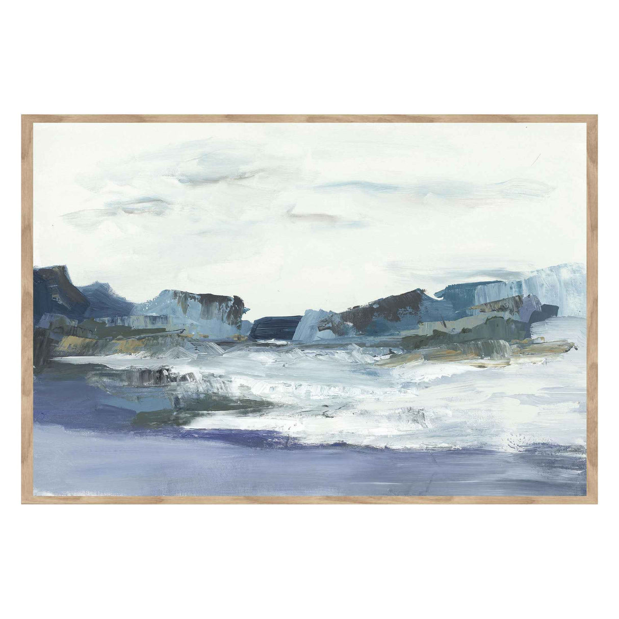 Guide Blue Painting 48x72 by Buddy Whitlock by Classic Home at Eve Furniture