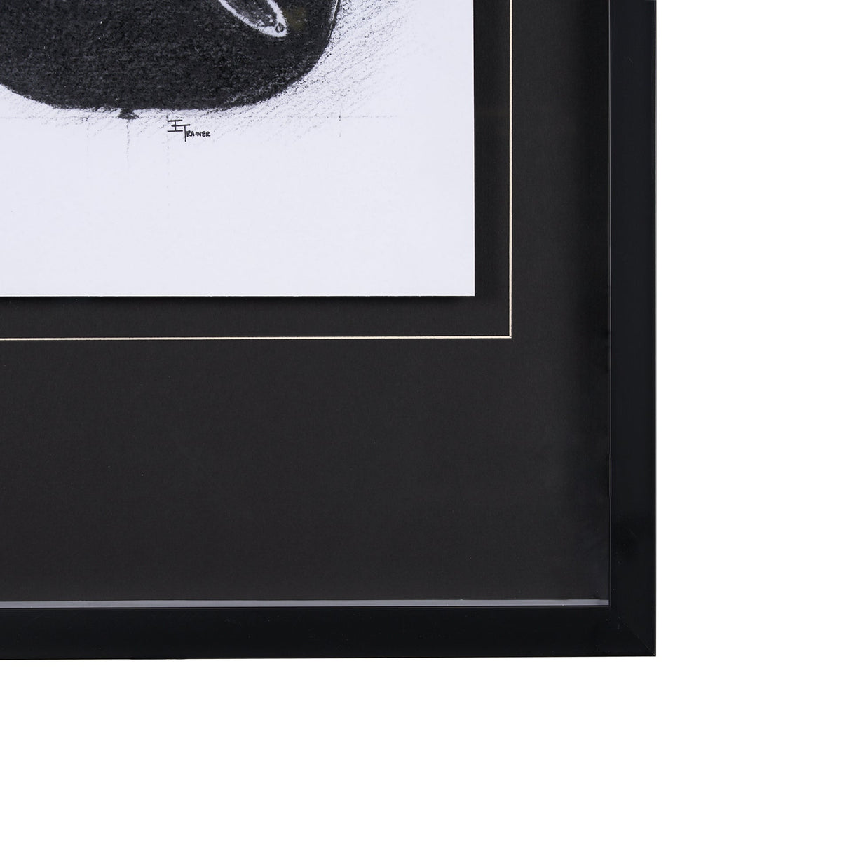 Guitar I by Mercana Studio a Hand Embellished Textured Framed Art Print Matted under Glass by Mercana at Eve Furniture