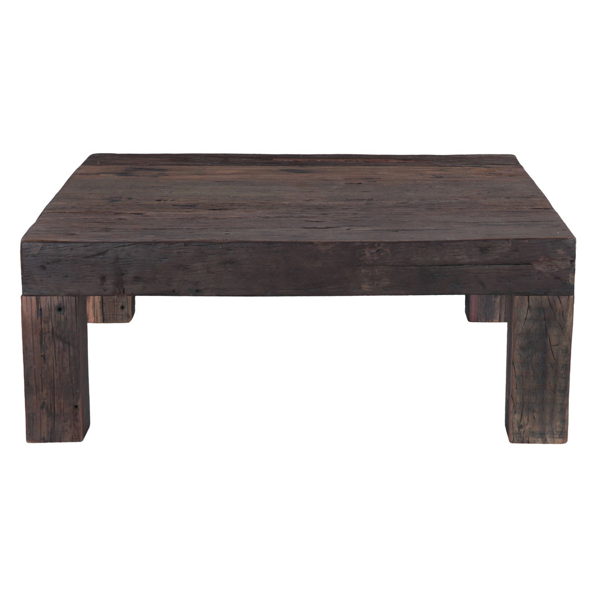 Hacienda 48" Square Coffee Table in Reclaimed Hardwood by Home Trends & Design at Eve Furniture