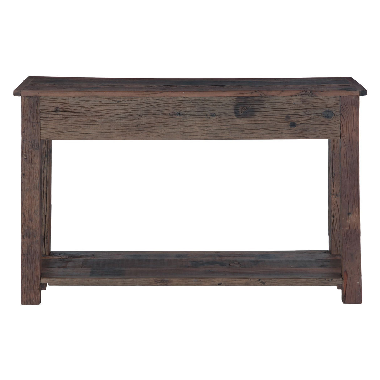 Hacienda 50" Console Table with Three Drawers in Reclaimed Wood by Home Trends & Design at Eve Furniture