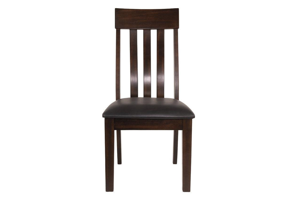 Haddigan Dark Brown Dining Chair, Set of 2 by Ashley at Eve Furniture
