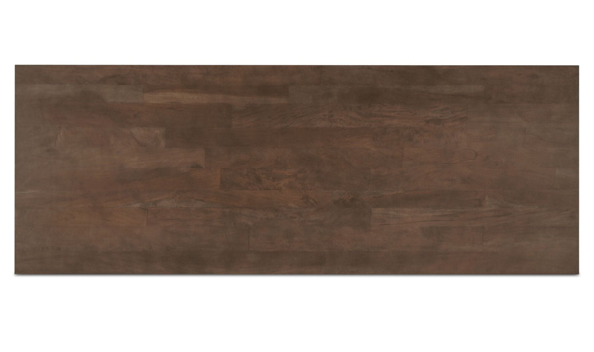 Hadley Dining Table Small Warm Brown by Moe's Home at Eve Furniture