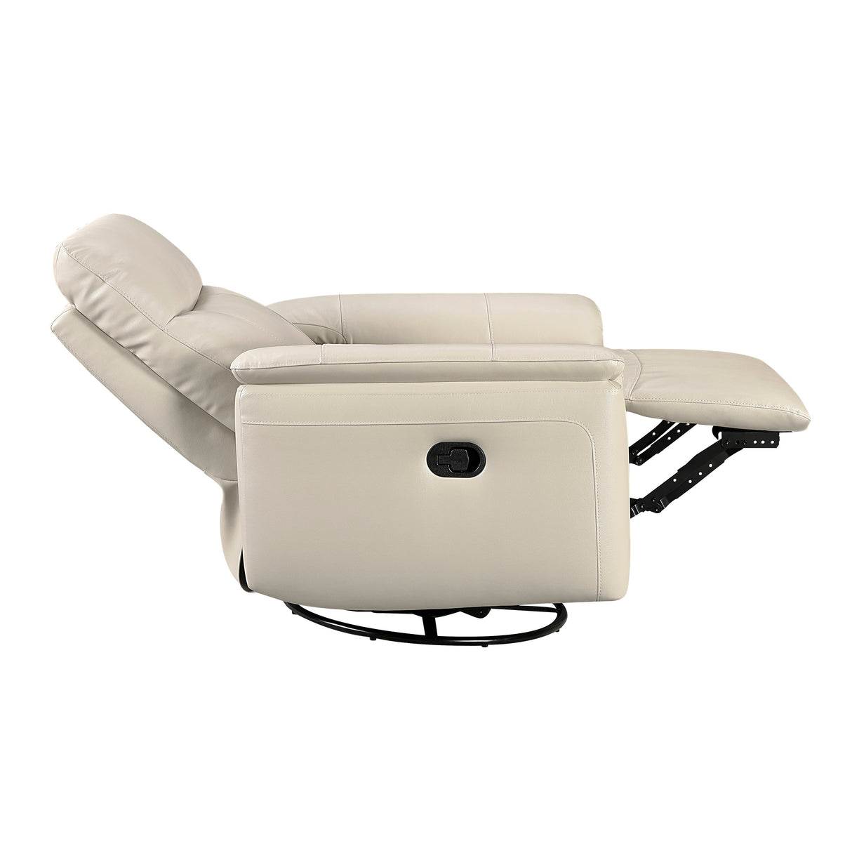 Hadley Taupe Swivel Glider Reclining Chair