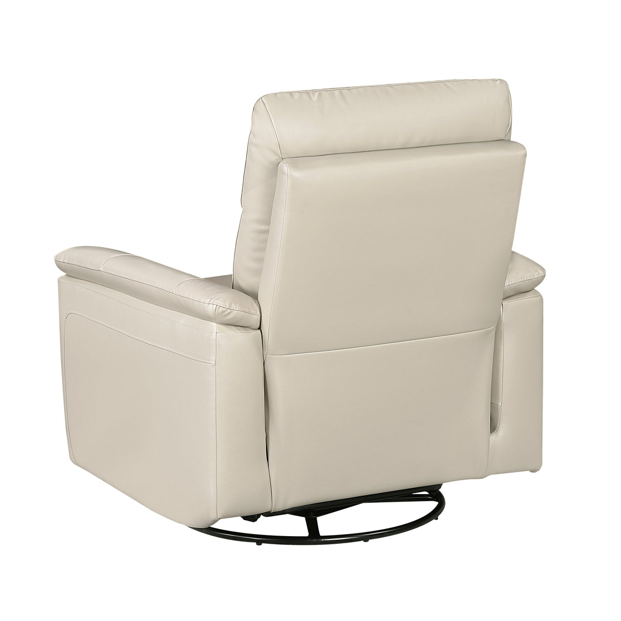 Hadley Taupe Swivel Glider Reclining Chair