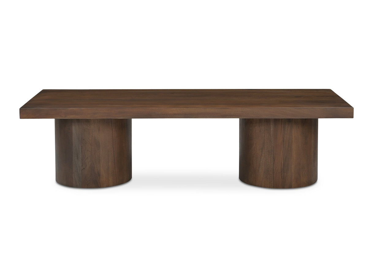 Hadley Warm Brown Coffee Table by Moe's Home at Eve Furniture