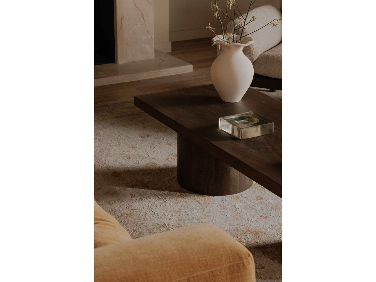 Hadley Warm Brown Coffee Table by Moe's Home at Eve Furniture