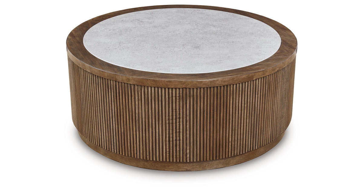 Hadonna Brown Coffee Table by Ashley at Eve Furniture