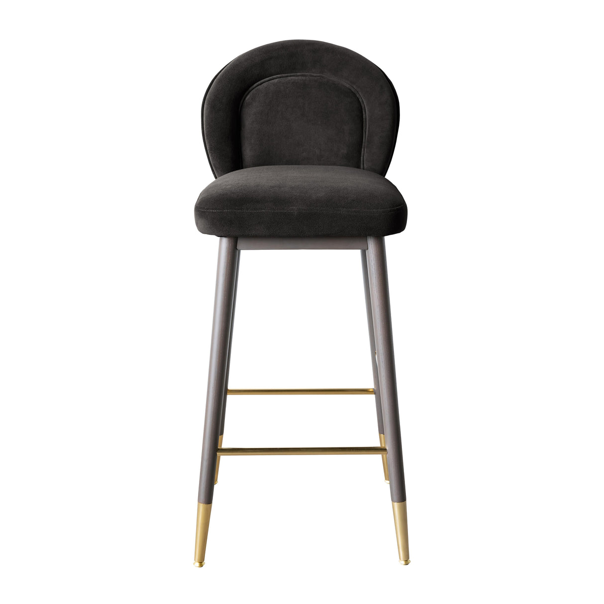 Hailey Velvet Stool by TOV Furniture at Eve Furniture