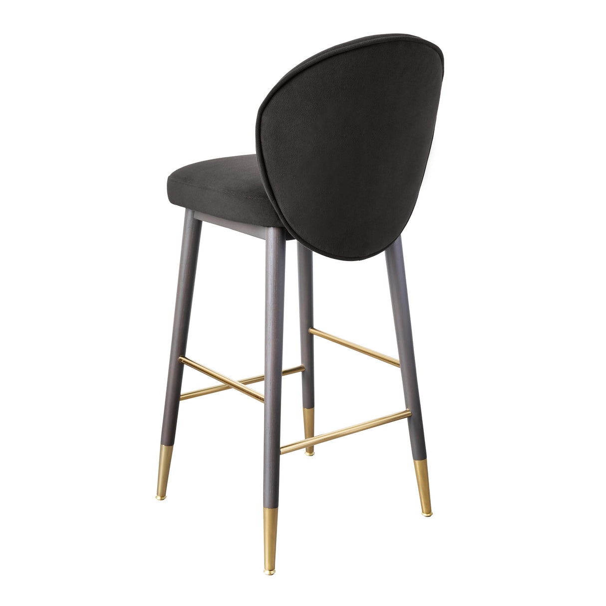 Hailey Velvet Stool by TOV Furniture at Eve Furniture