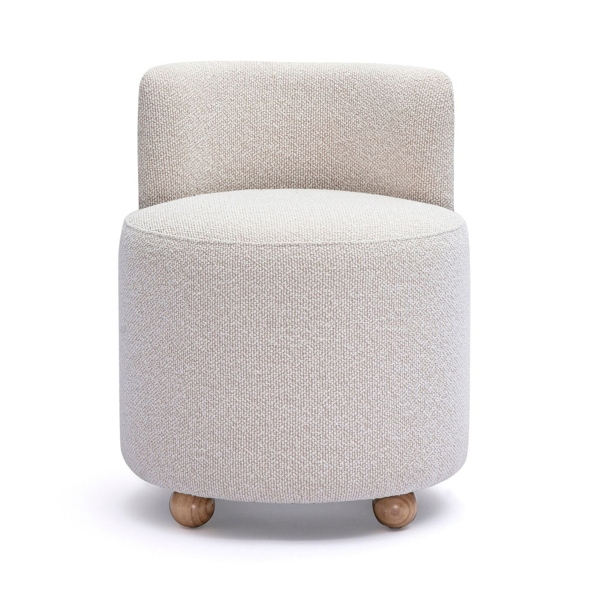 Hakuna Cream Performance Boucle Desk Chair by TOV Furniture at Eve Furniture