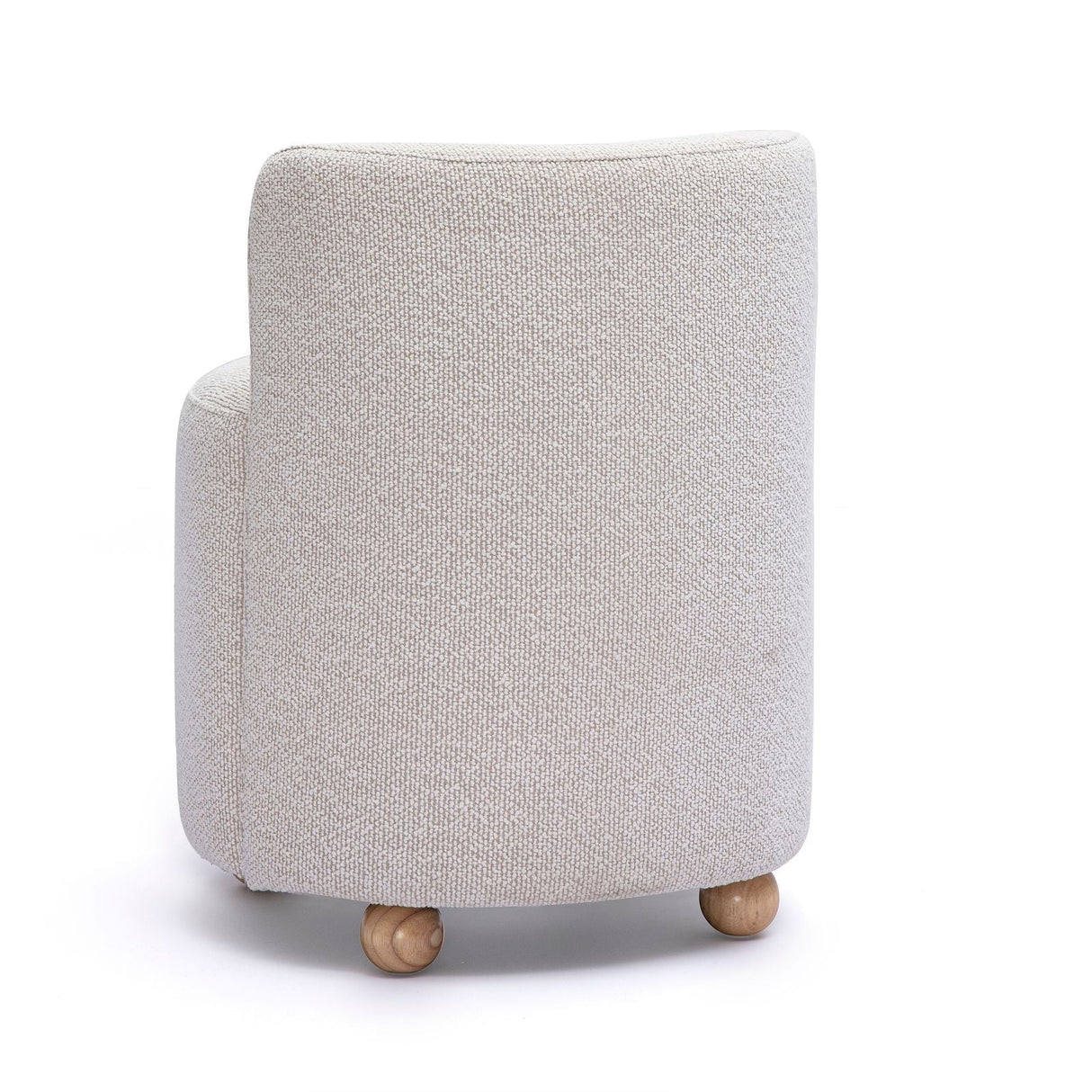 Hakuna Cream Performance Boucle Desk Chair by TOV Furniture at Eve Furniture